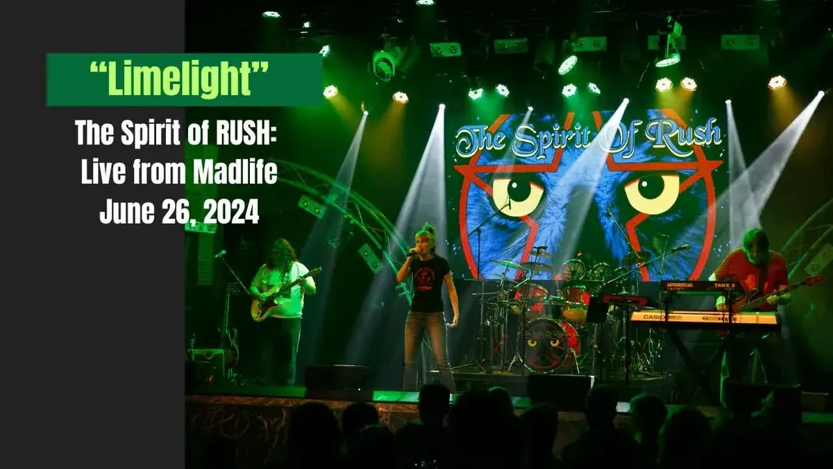 The Spirit of Rush plays Limelight