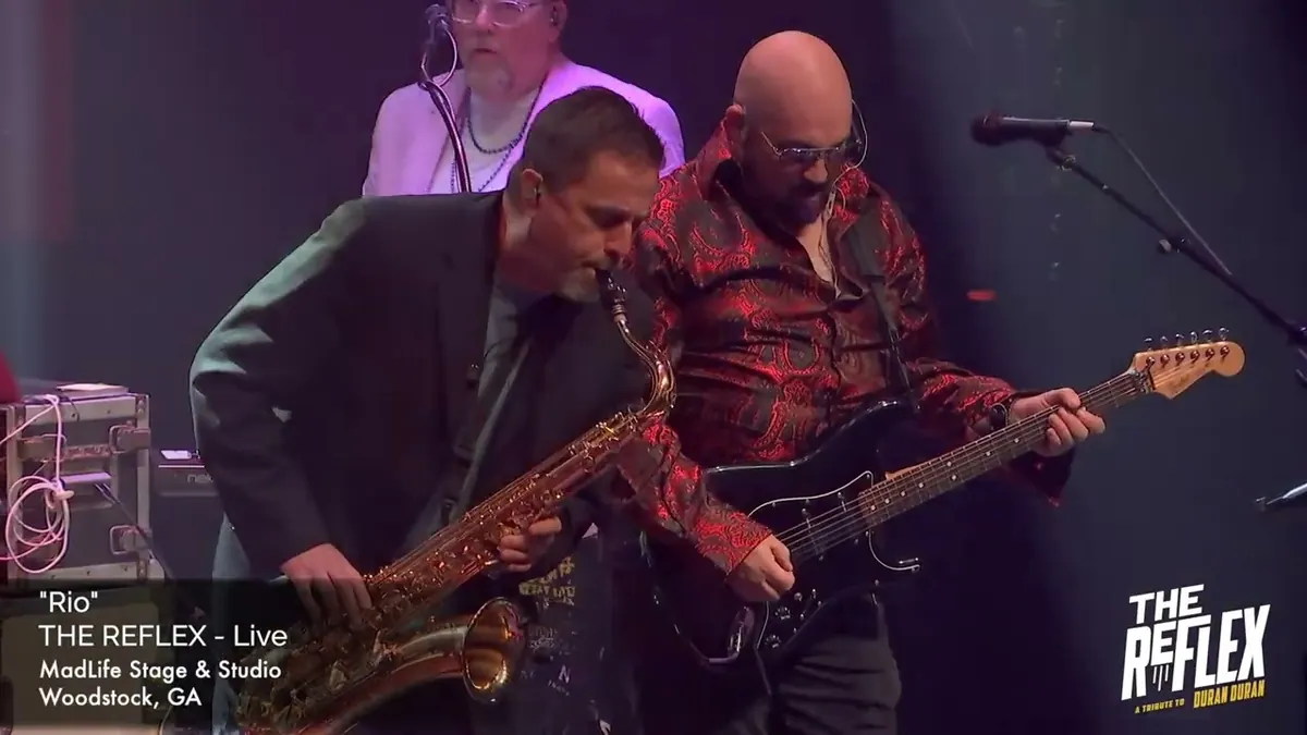 The Reflex, a tribute to Duran Duran performing "Rio".