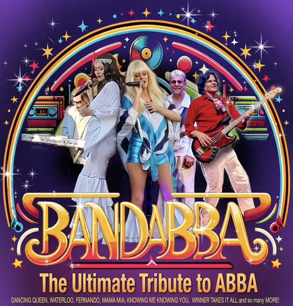 Band ABBA Promo Graphic 2025