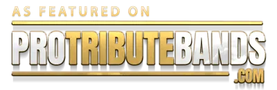 As Featured on ProTributeBands.com banner 1