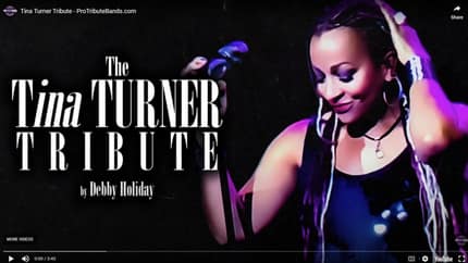 Debby Holiday as Tina Turner