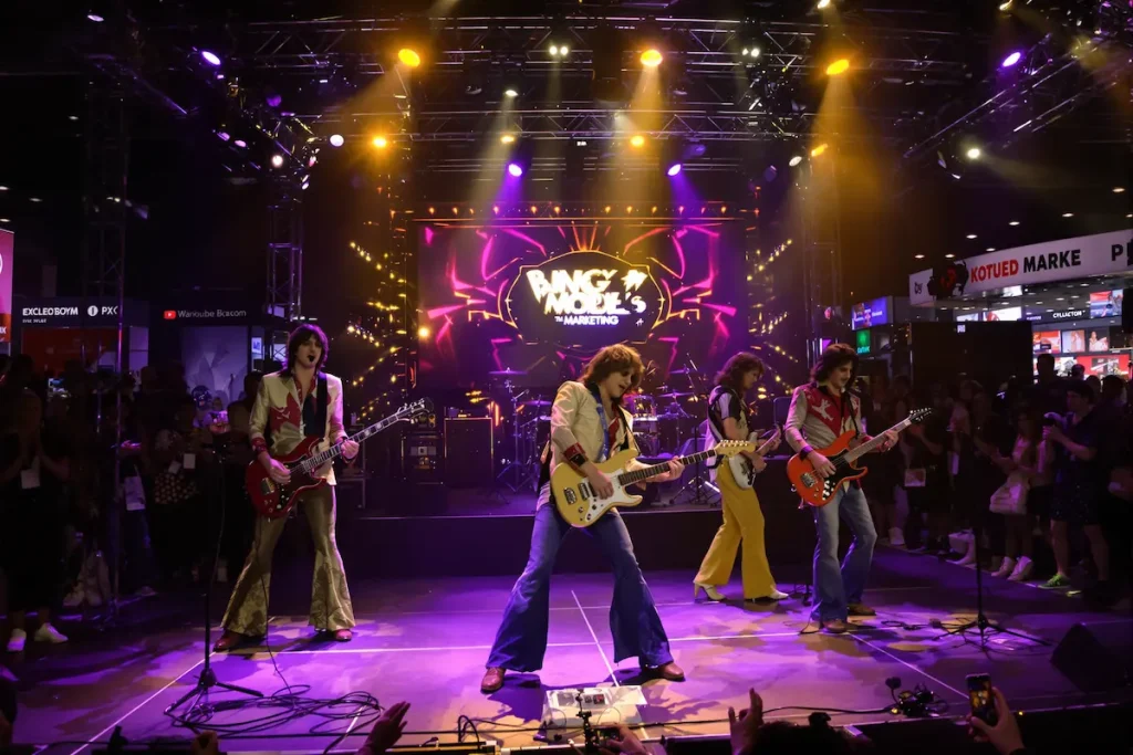 Tribute bands for experiential marketing